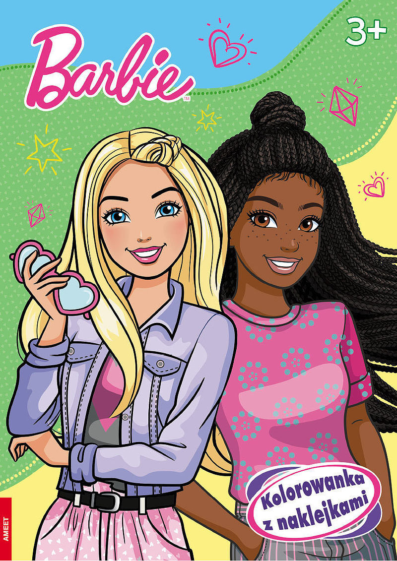 Barbie dreamhouse adventures kolorowanka z naklejka na-1203