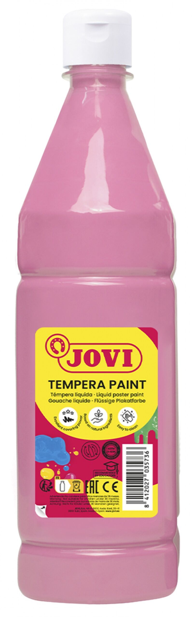 Farba plakatowa JOVI 1000ml różowa