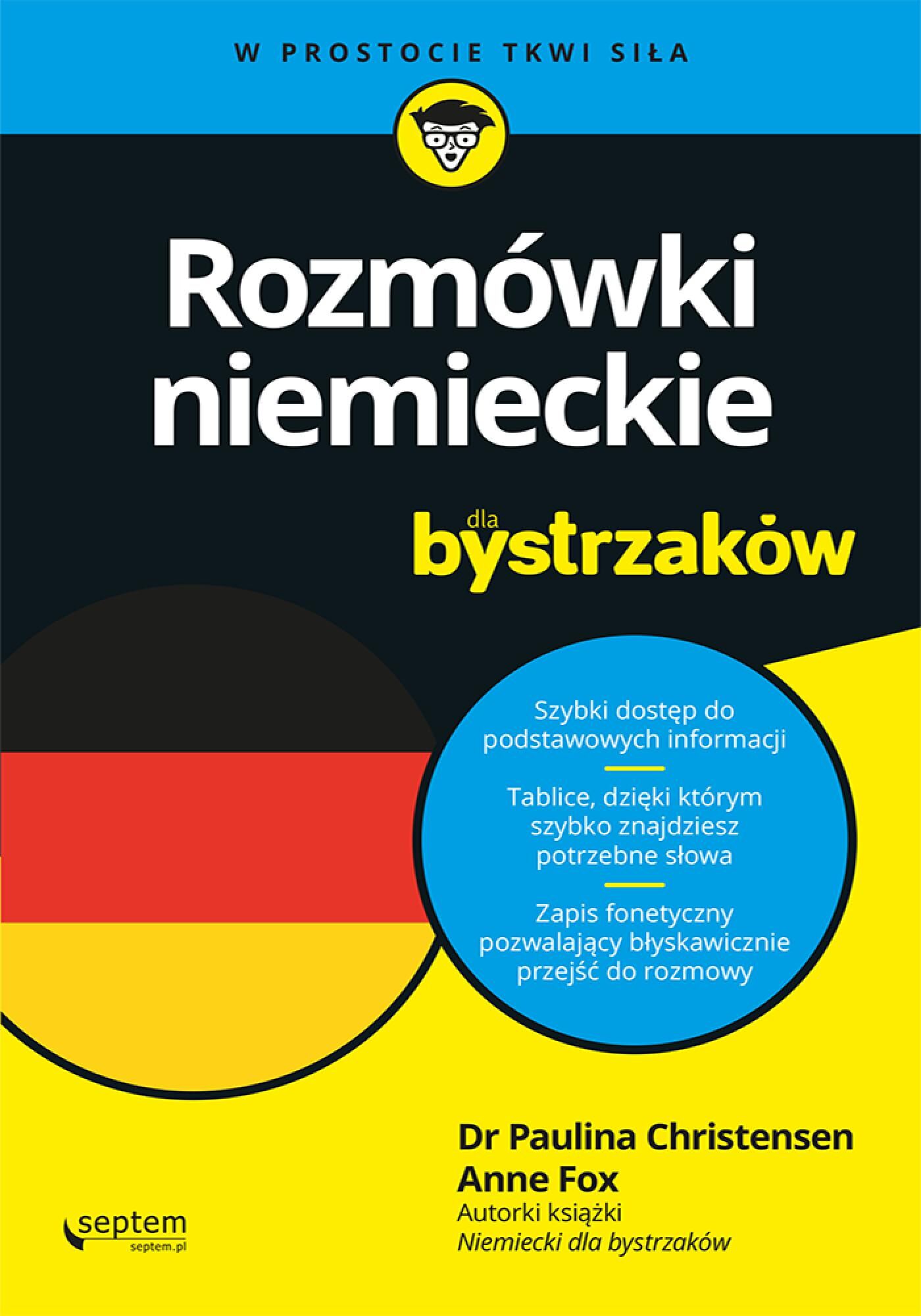 Rozmówki niemieckie dla bystrzaków (e-book)