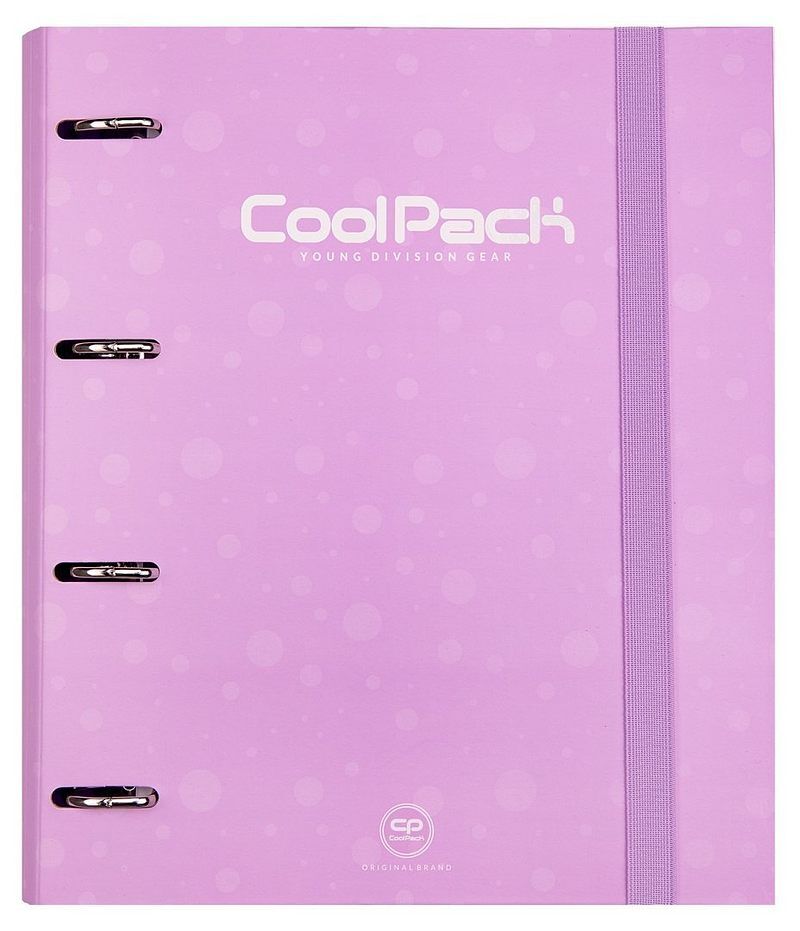 Segregator a4 4r coolpack pastel z kartkami fioletowy