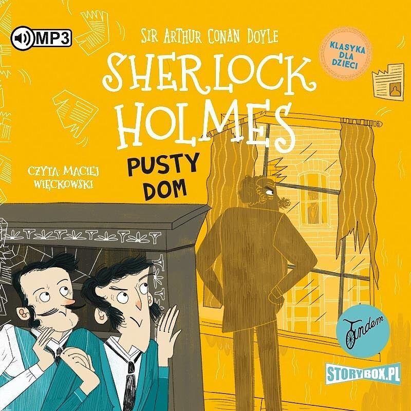 Cd mp3 pusty dom. Klasyka dla dzieci. Sherlock holmes