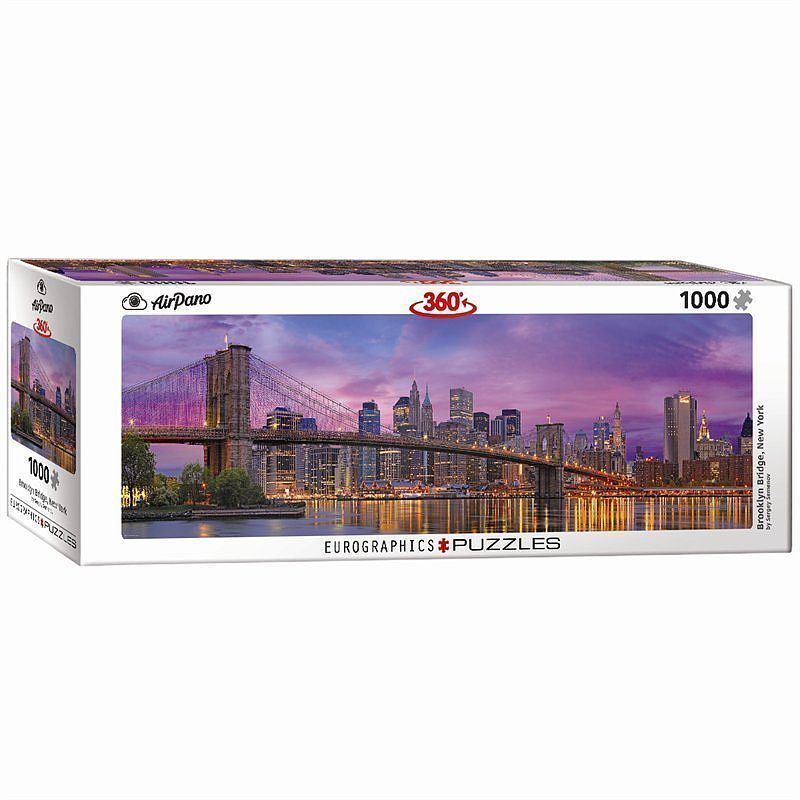 Puzzle 1000 panorama brooklyn bridge w nowym jorku 6010-5301