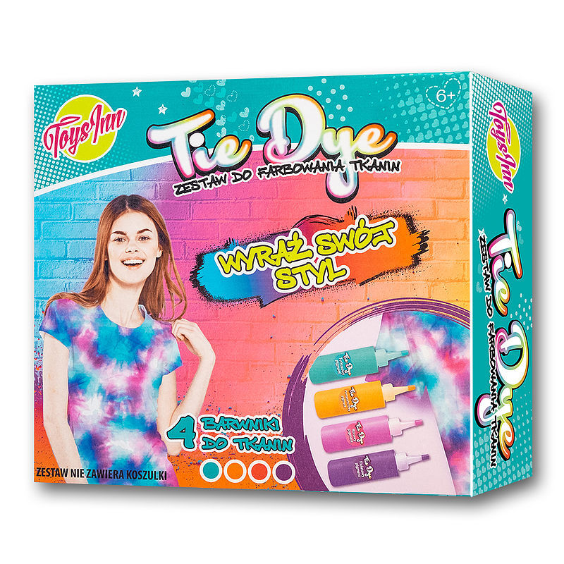 Zestaw do farbowania tkanin tie dye pastel stn 6581
