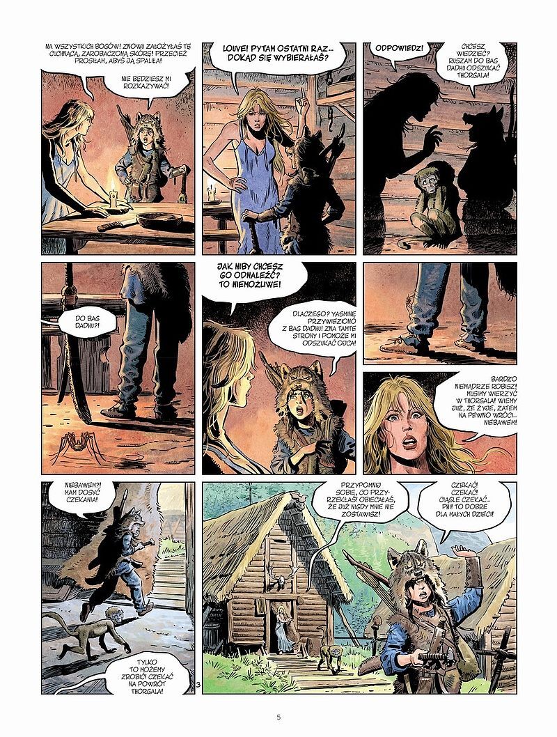 Thorgal - Louve - 06 - Królowa czarnych elfów