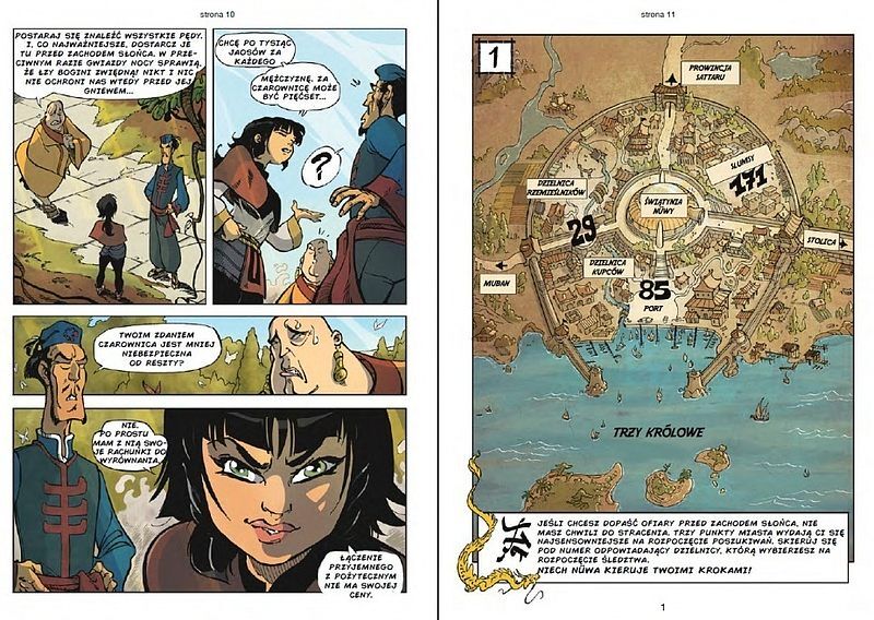 Komiksy paragrafowe - Łzy bogini Nuwy