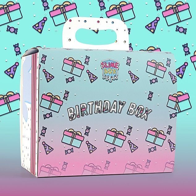 Slime box birthday