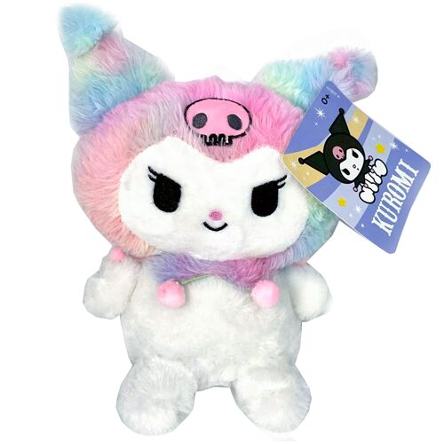 Maskotka Kuromi 24cm pastelowa