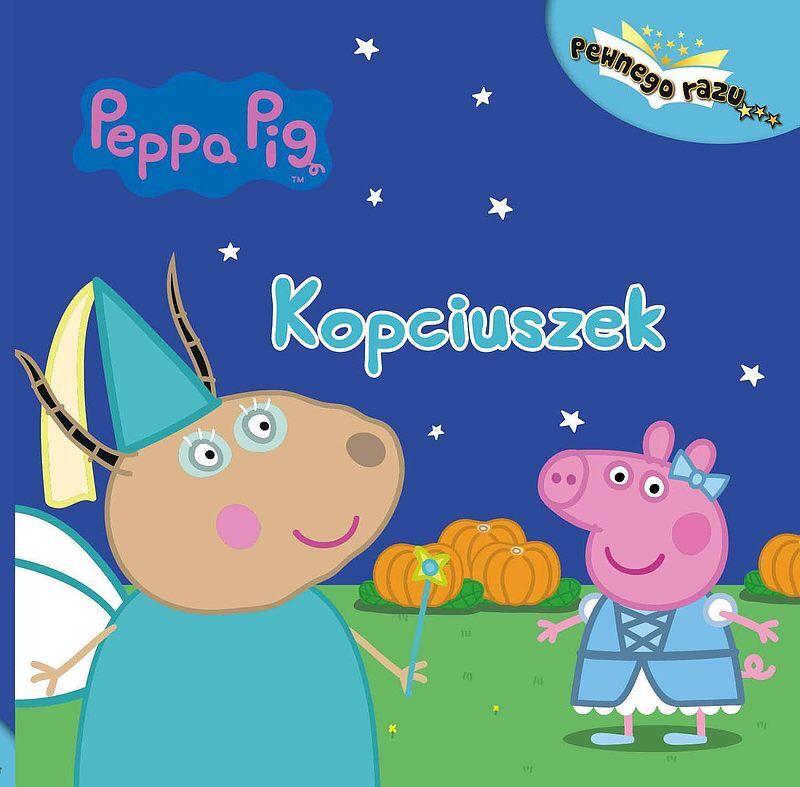 Kopciuszek świnka peppa pewnego razu