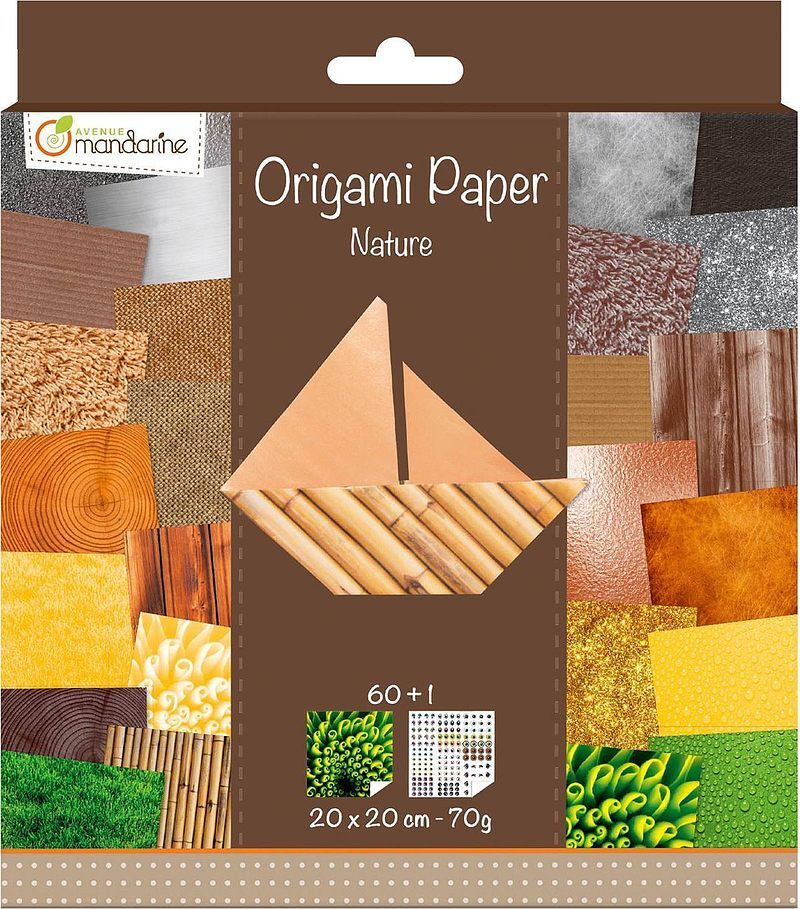 Papier do origami Nature