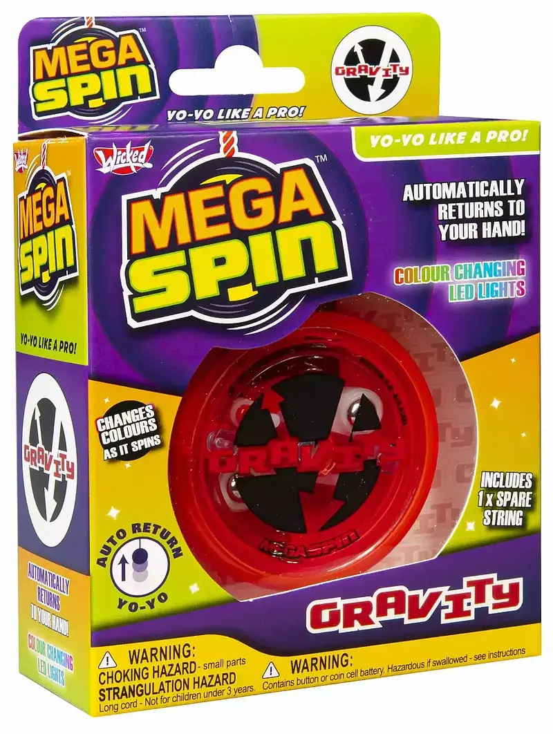 Jojo led mega spin gravity 1 szt. Mix kolorów