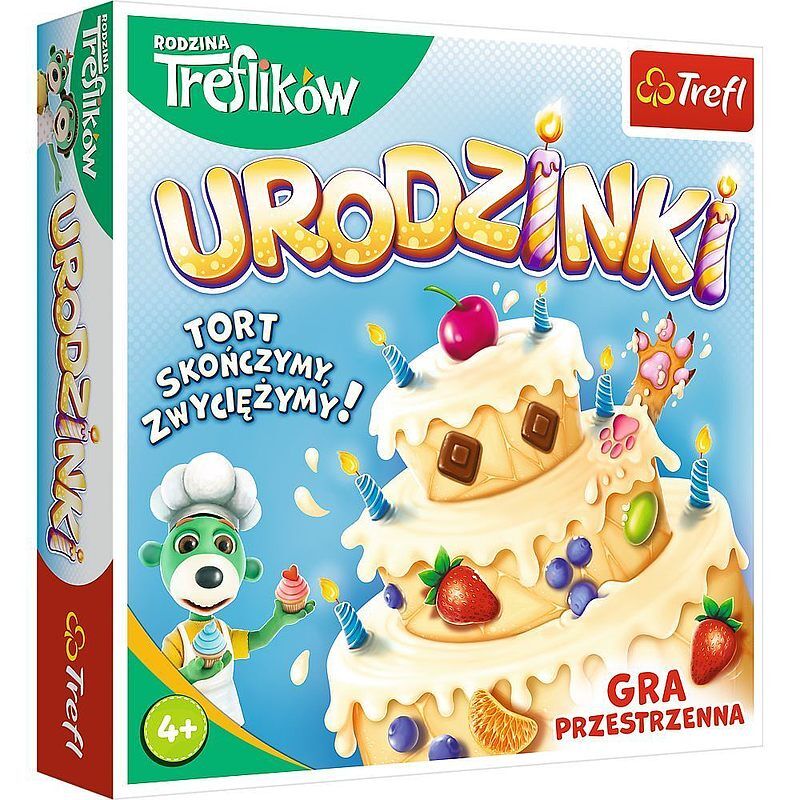 Gra urodzinki rodzina treflików 02065