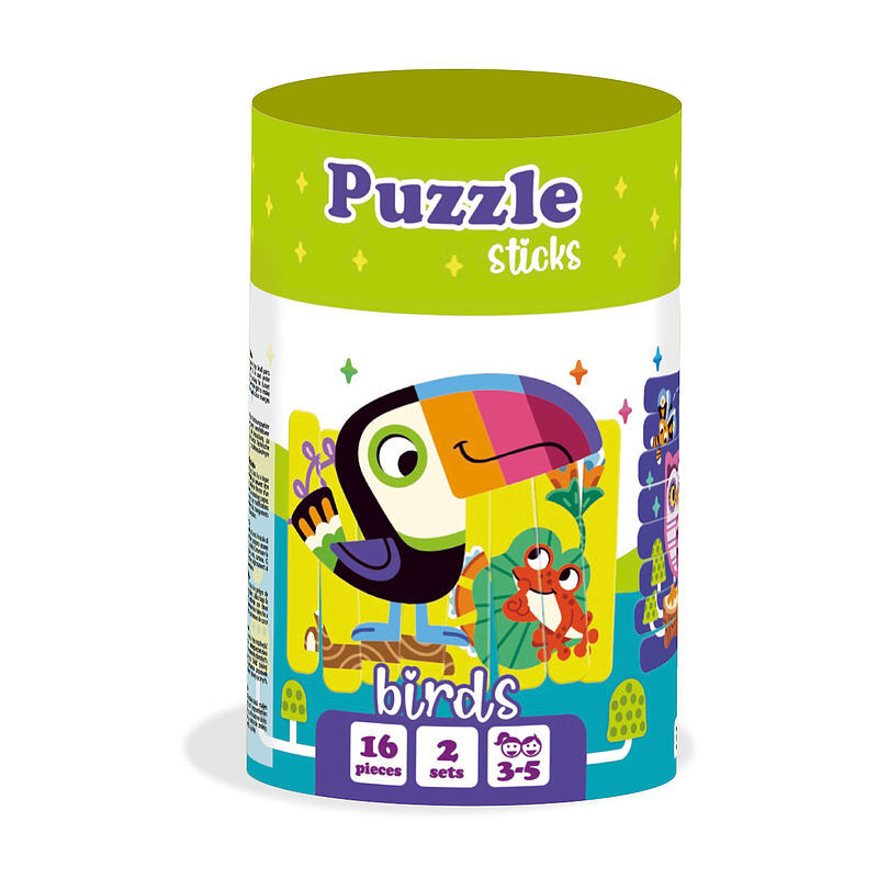 Puzzle patyki ptaki rk1090-04