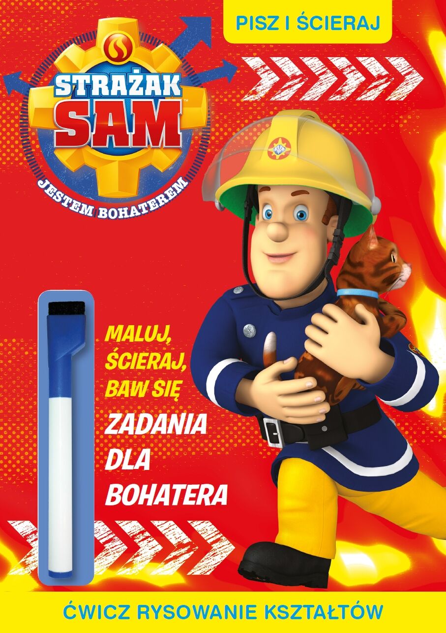 Strażak Sam. Pisz i ścieraj