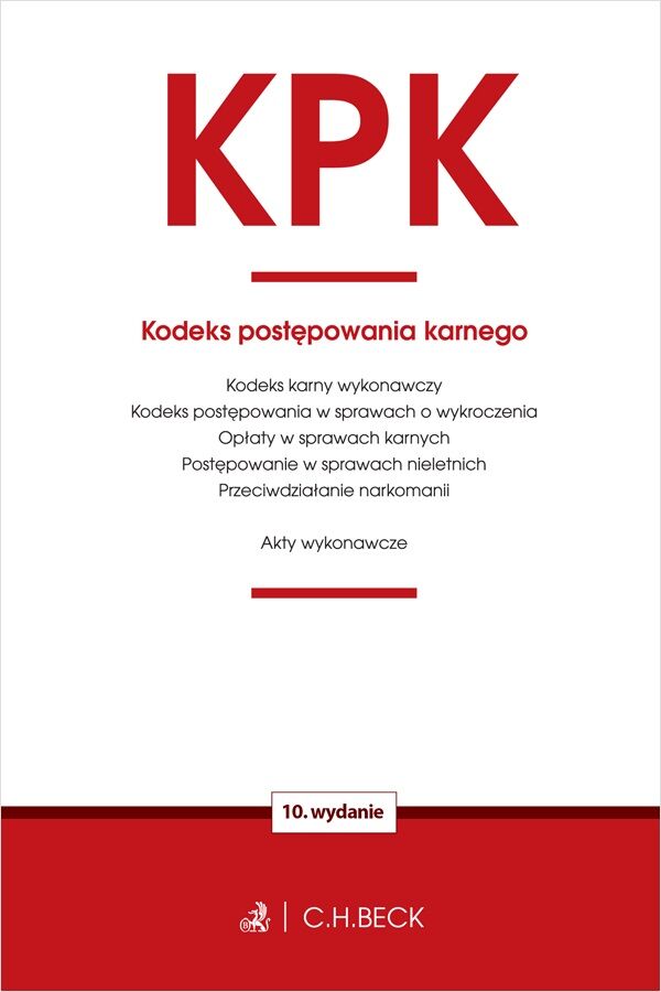 KPK. Kodeks postępowania karnego oraz ustawy towarzyszące wyd. 10