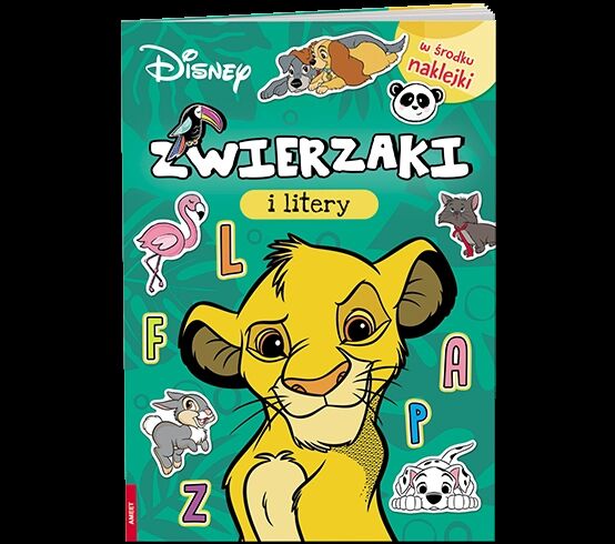Disney Zwierzęta i litery KOS-9102