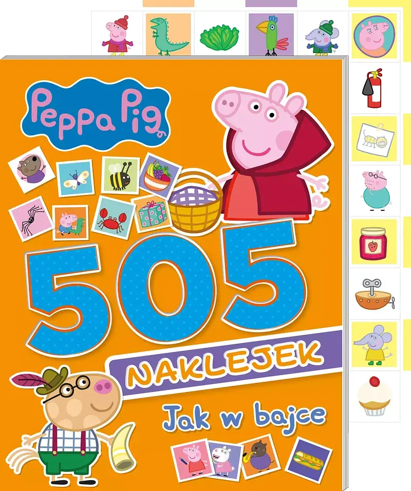Peppa Pig. 505 naklejek cz. 3 Jak w bajce