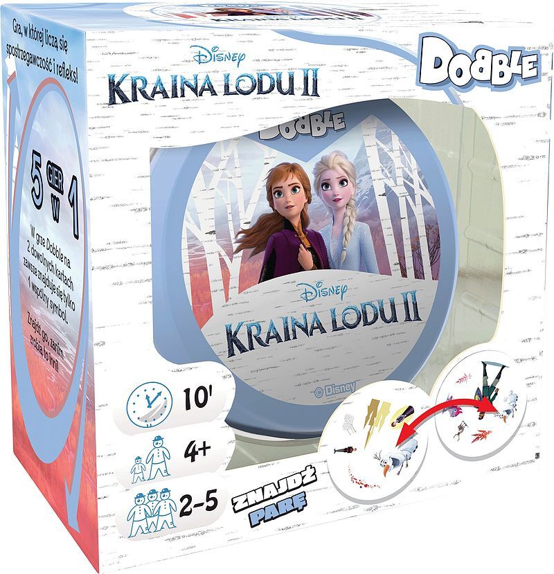 Gra dobble kraina lodu 2