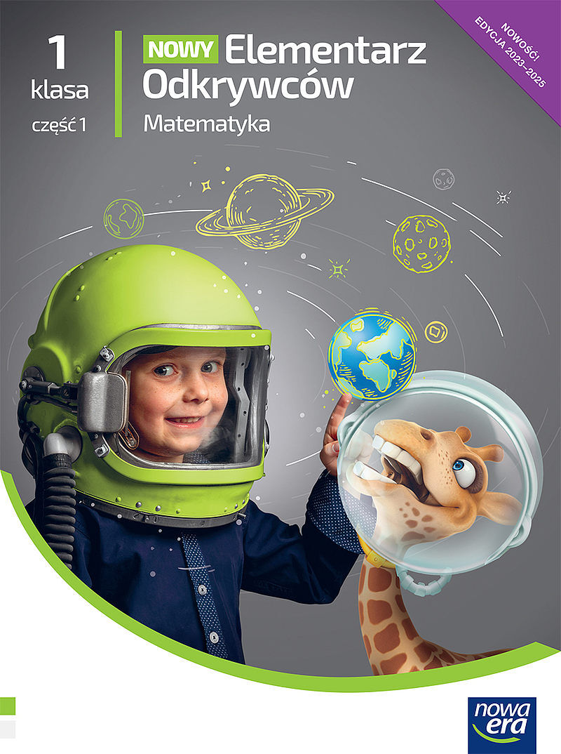 Elementarz odkrywców neon klasa 1 część 1 podręcznik matematyczny edycja 2023-2025