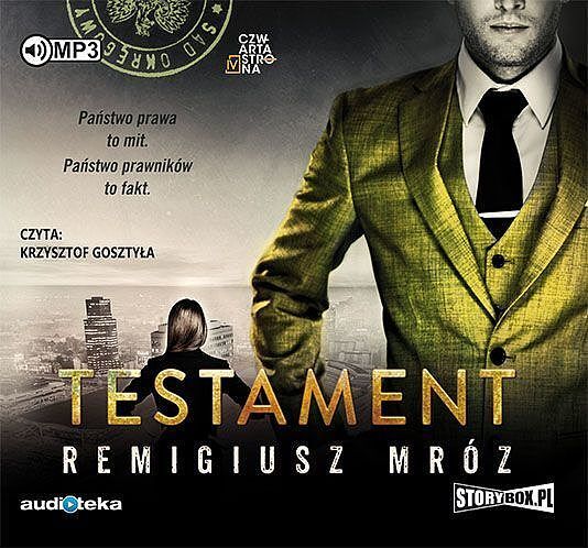 Cd mp3 testament seria z joanną chyłką tom 7
