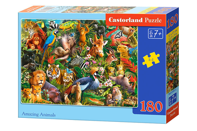 Puzzle 180 amazing animals