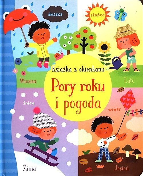 Pory roku i pogoda. Książka z okienkami