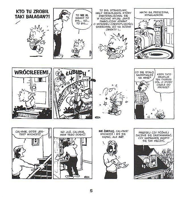 Calvin i Hobbes - 05 - Zemsta pilnowanych (wyd. II)