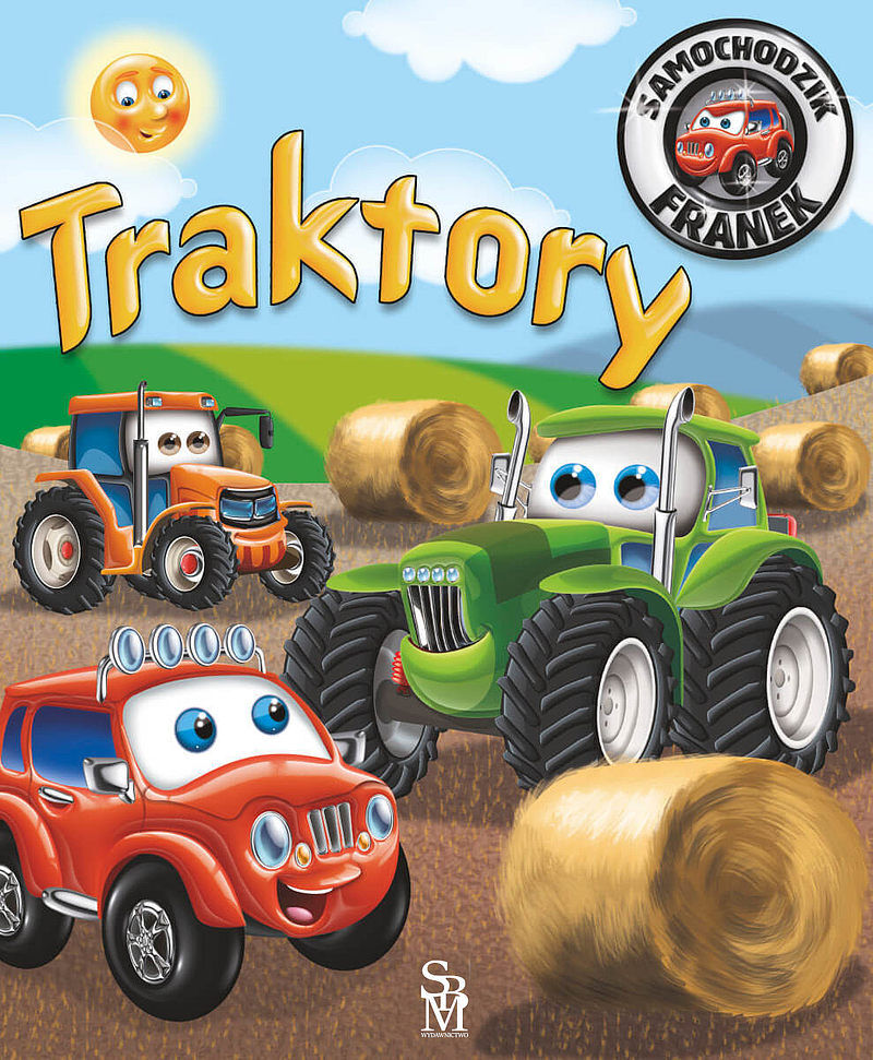 Traktory. Samochodzik franek