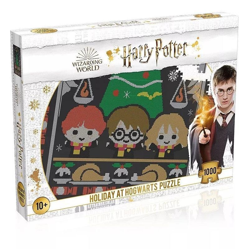 Puzzle 1000 harry potter christmas jumper #1 holiday at hogwarts