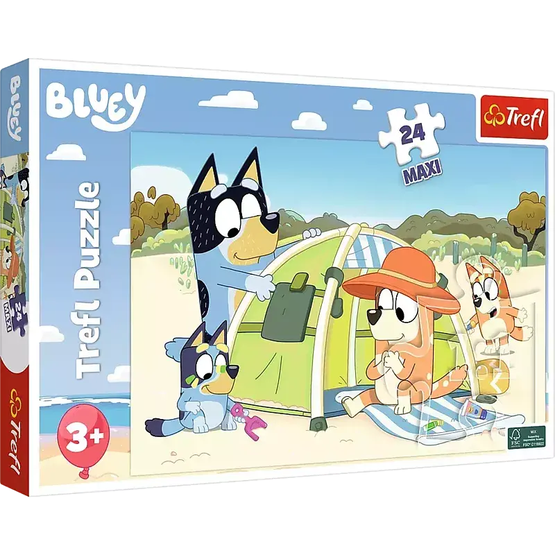 Puzzle Maxi Wspaniały dzień Bluey 24