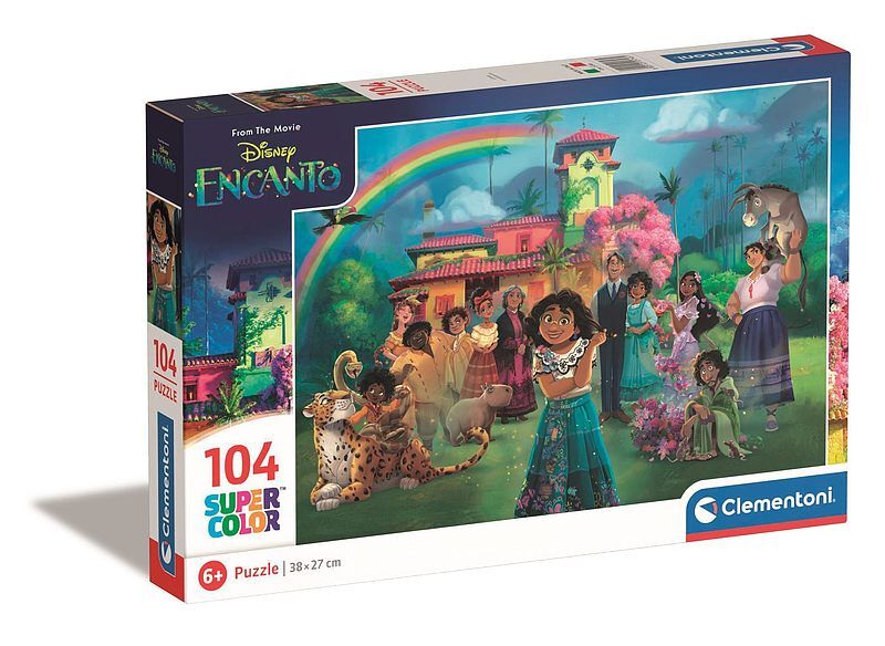 Puzzle 104 super kolor disney encanto 25746