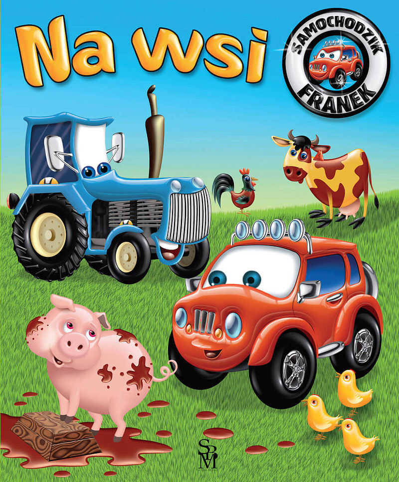 Na wsi. Samochodzik franek