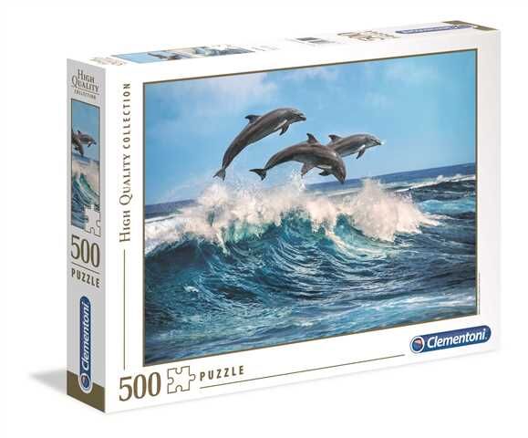 Puzzle 500 HQ Delfiny 35055