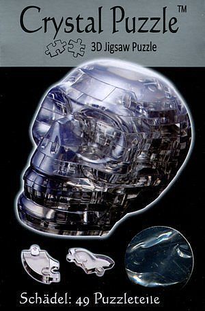 Crystal Puzzle - Czaszka 3D