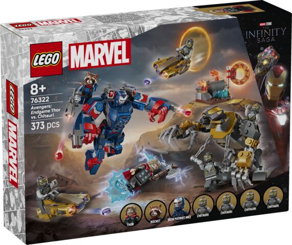 LEGO Super Heroes Avengers koniec gry Thor kontra Chitauri 76322