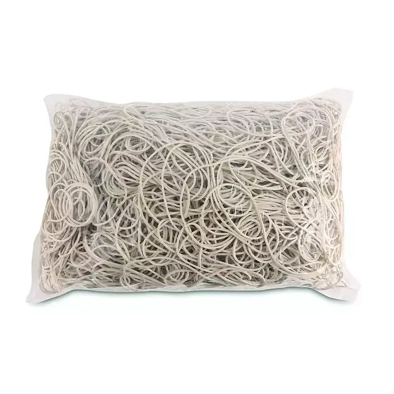 Gumki recepturki office products średnica 100mm 1000g zgrzewka białe