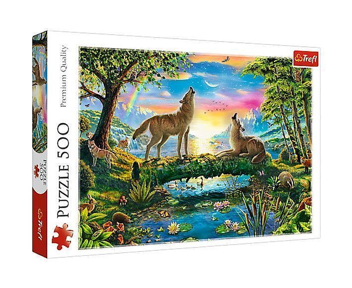 Puzzle 500 wilcza natura 37349