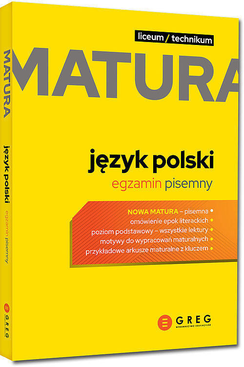 Matura - język polski - egzamin pisemny - 2023