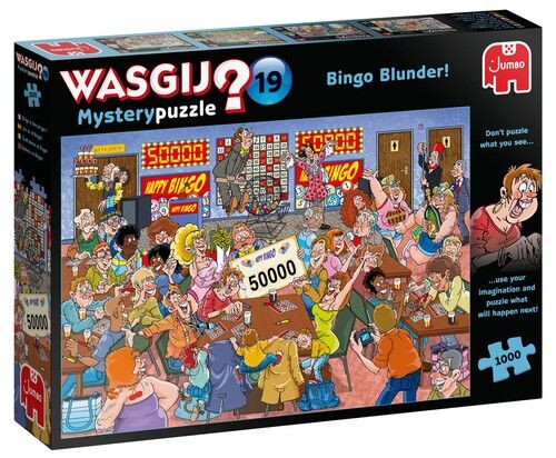 Puzzle 1000 Wasgij Mystery 19 Niezręczna pomyłka