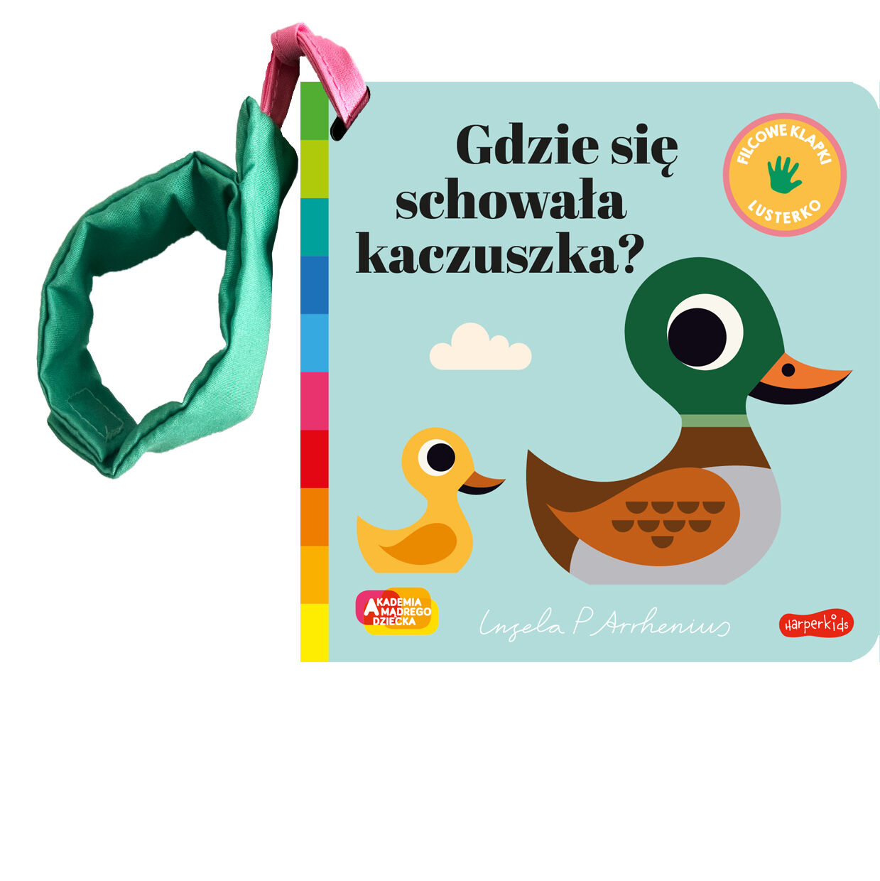Gdzie się schowała kaczuszka? Akademia mądrego dziecka. Zabawa w chowanego