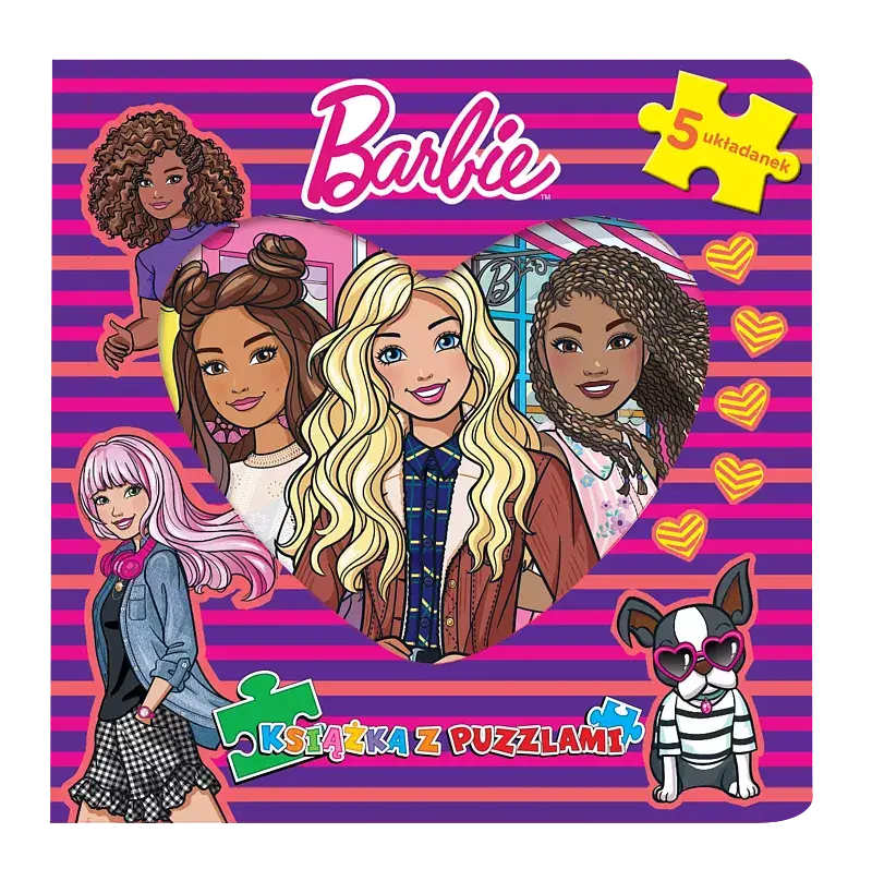 Barbie. Książka z puzzlami.