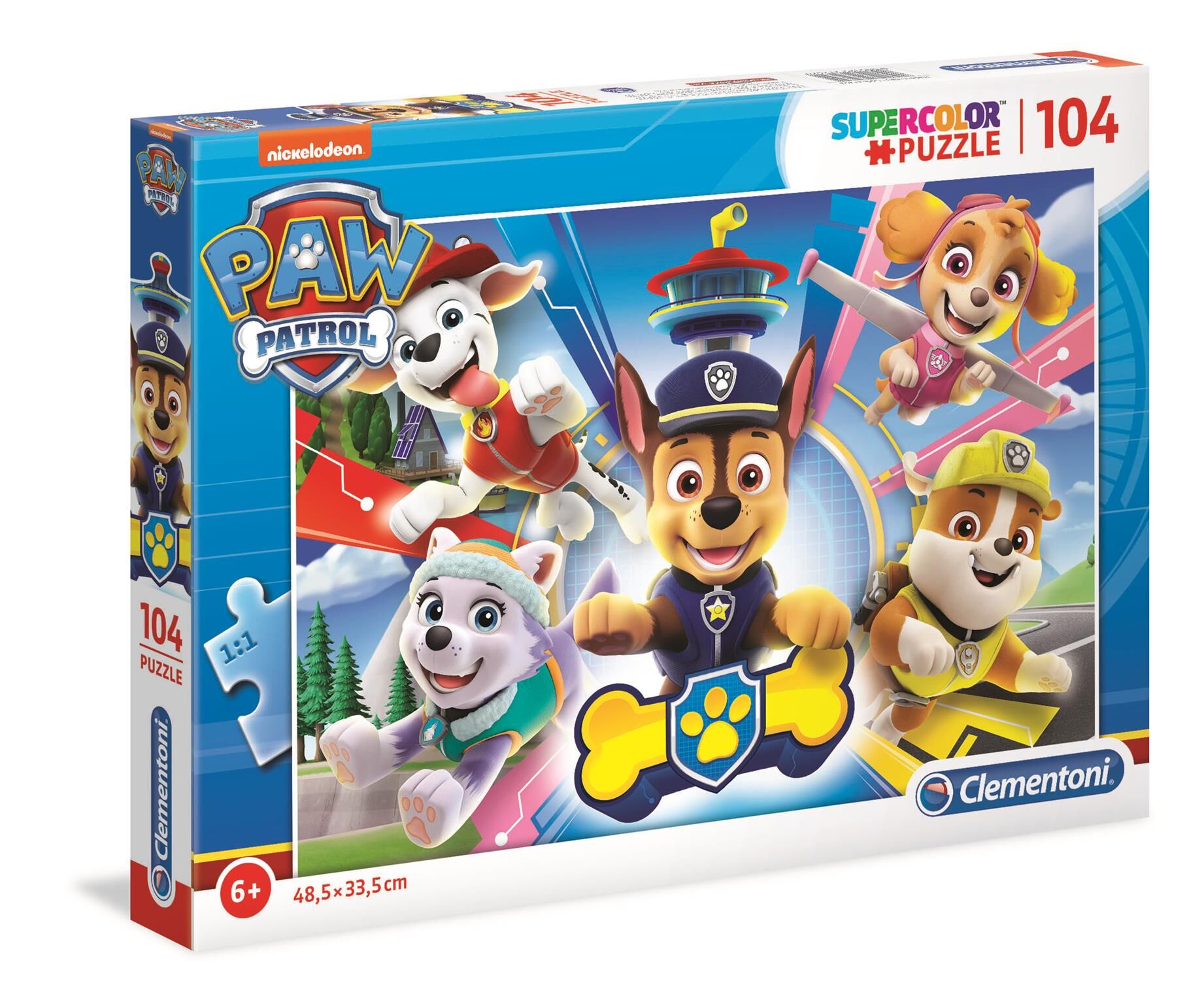 Puzzle 104 super color Psi Patrol 27262