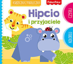 Fisher Price Książeczka z pudełeczka. Hipcio i przyjaciele