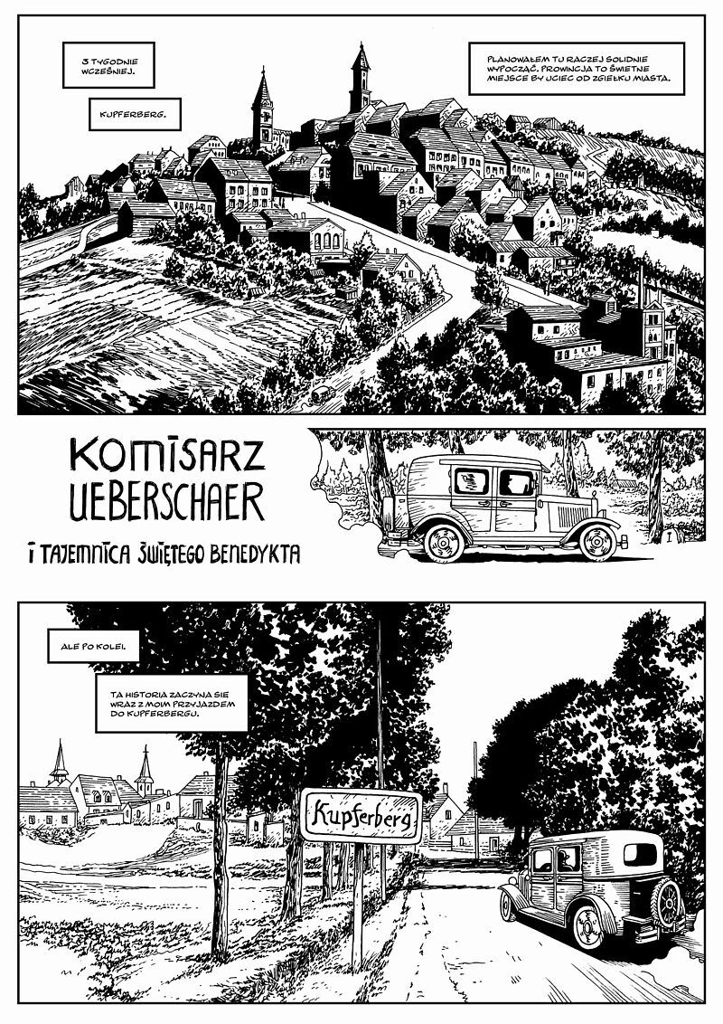 Komisarz Ueberschaer - 1 - i Tajemnica Świętego Benedykta cz. 1