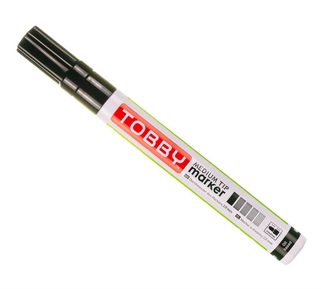 Marker olejowy Tobby czarny 1szt.