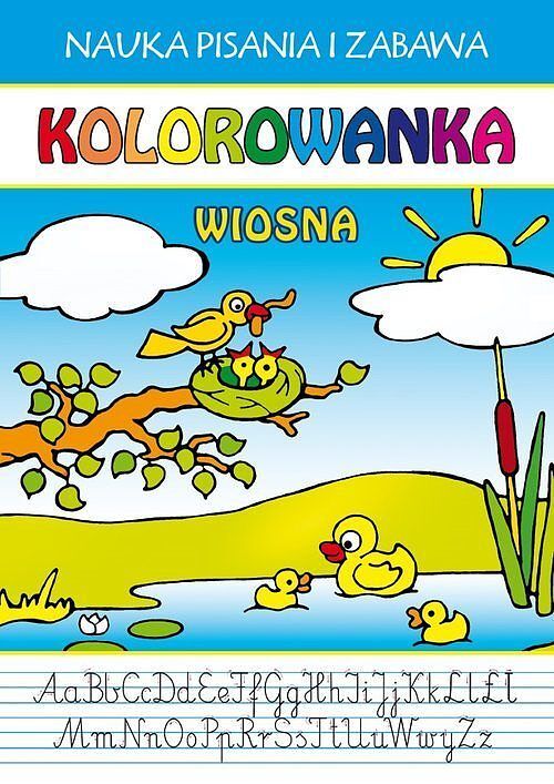 Kolorowanka Wiosna