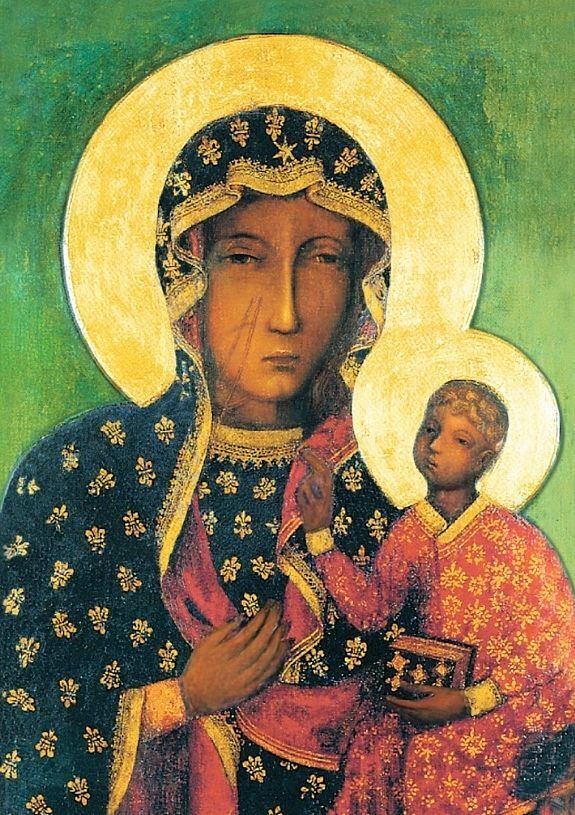 Diamentowa mozaika święte matka boska częstochowska no-1007117
