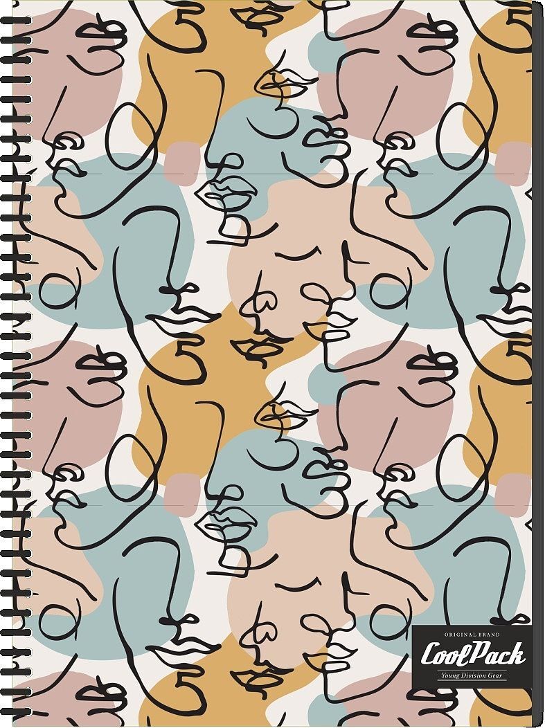 Kołozeszyt a4 coolpack art deco