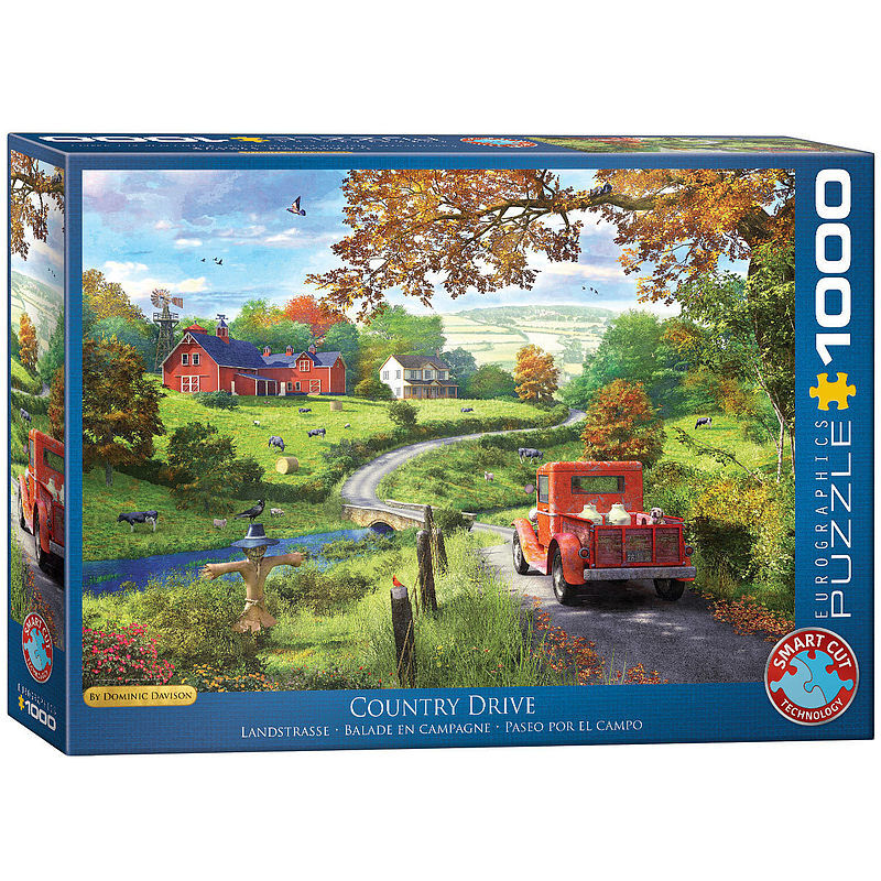 Puzzle 1000 davison the country drive 6000-0968