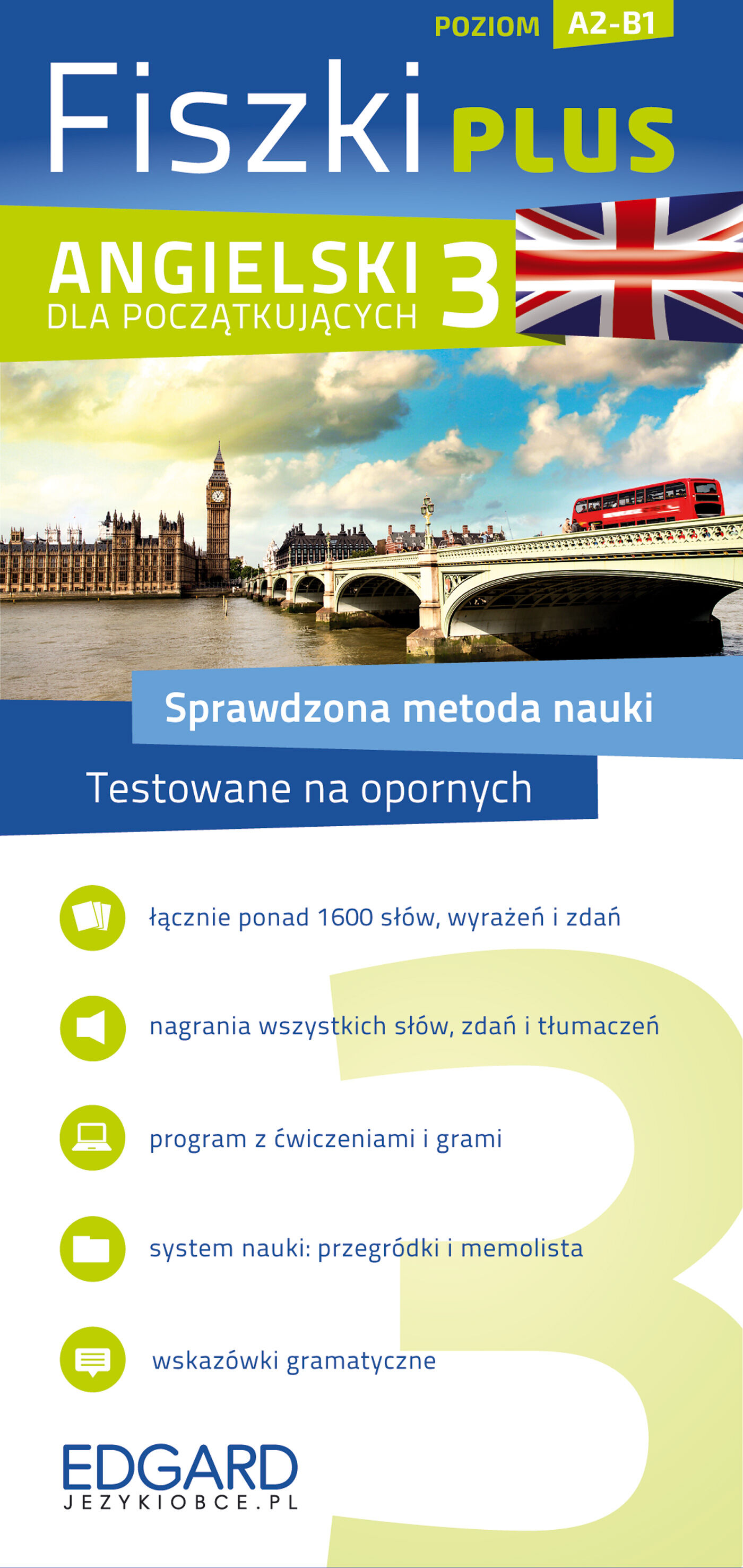 Angielski Fiszki PLUS dla początkujących 3