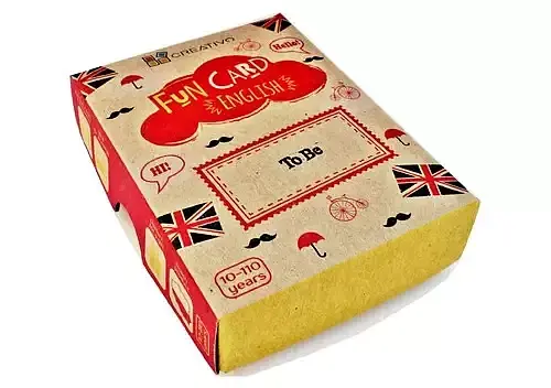 Fun Card English To Be